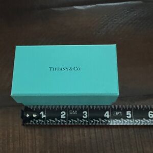 Tiffany & Co. Authentic Blue Jewelry Gift Box Bracelet Necklace Packaging